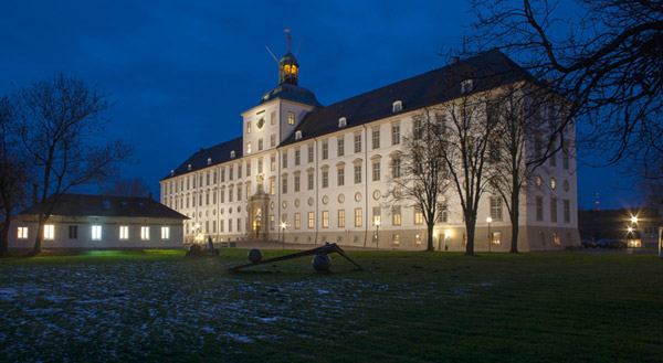 Schloss Gottorf bei Nacht